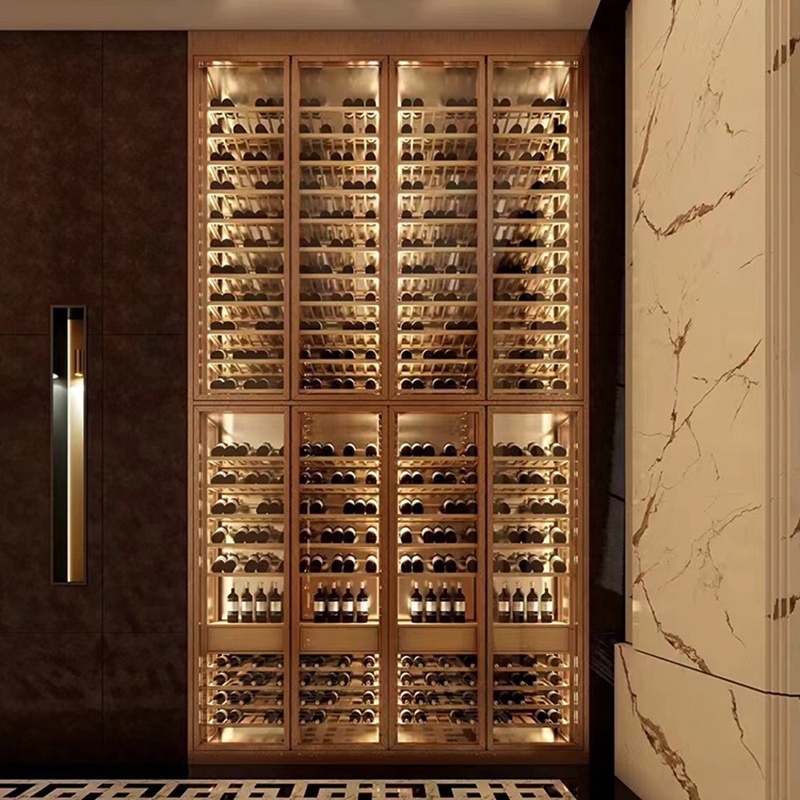 Tall Wine Cabinet Wine Cellar For Hotel and Restaurant 01